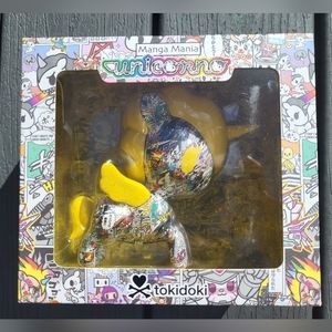 Tokidoki Manga Mania Large Unicorno Sunshine Special Edition 5 in vinyl yellow